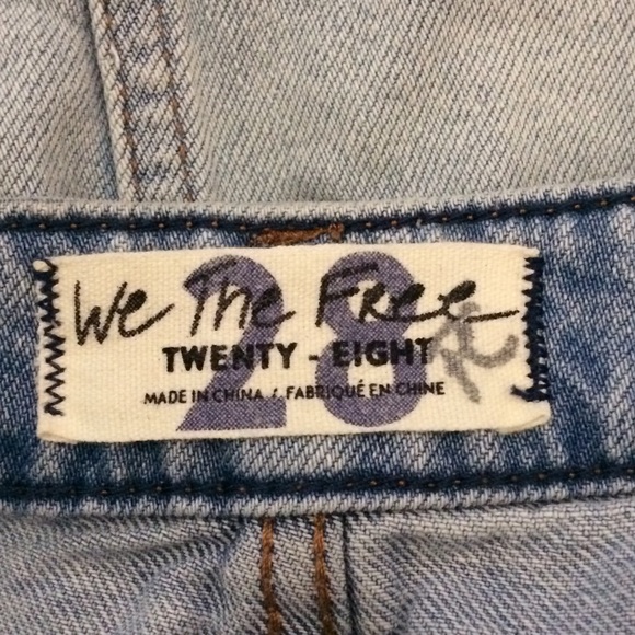 We The Free by Free People A-Line Denim Skirt in Montauk - Picture 3 of 5